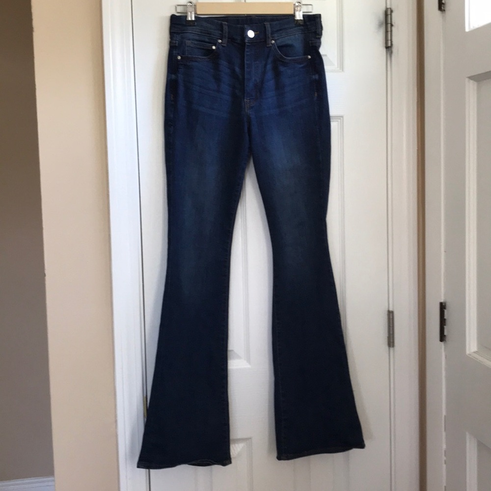 Mini flare jeans